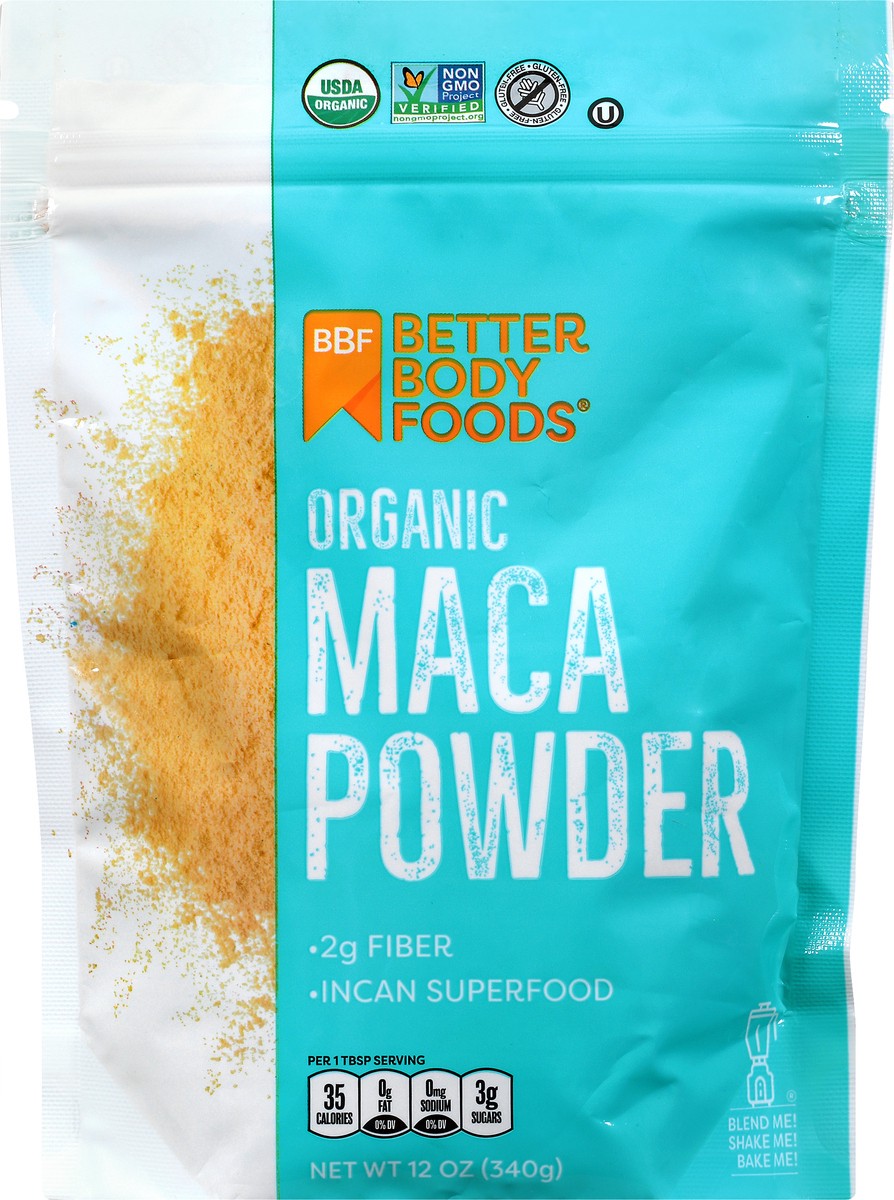 slide 1 of 13, BetterBody Foods Organic Maca Powder 12 oz, 12 oz