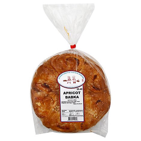 slide 1 of 1, Sweet Babka Bread With Apricot Filling From International Natural Bakery - 24 Oz, 24 oz