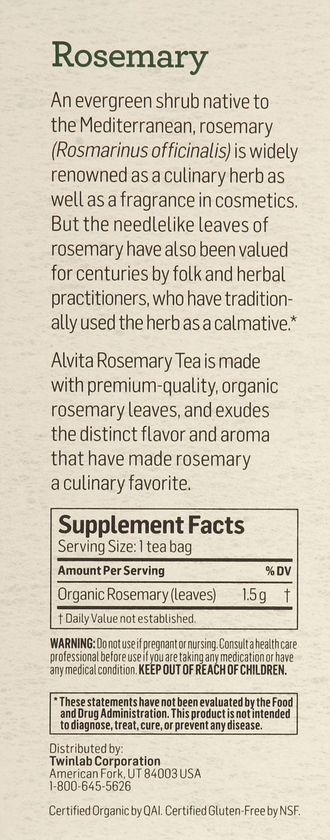 slide 3 of 5, Alvita Herbal Tea - 24 ct, 24 ct