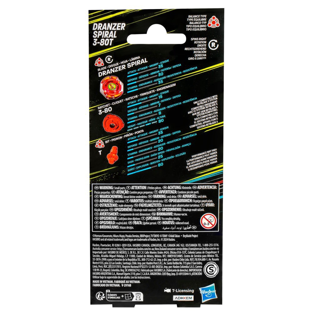 slide 2 of 4, Beyblade Dranzer Spiral X-Over Set, 1 ct
