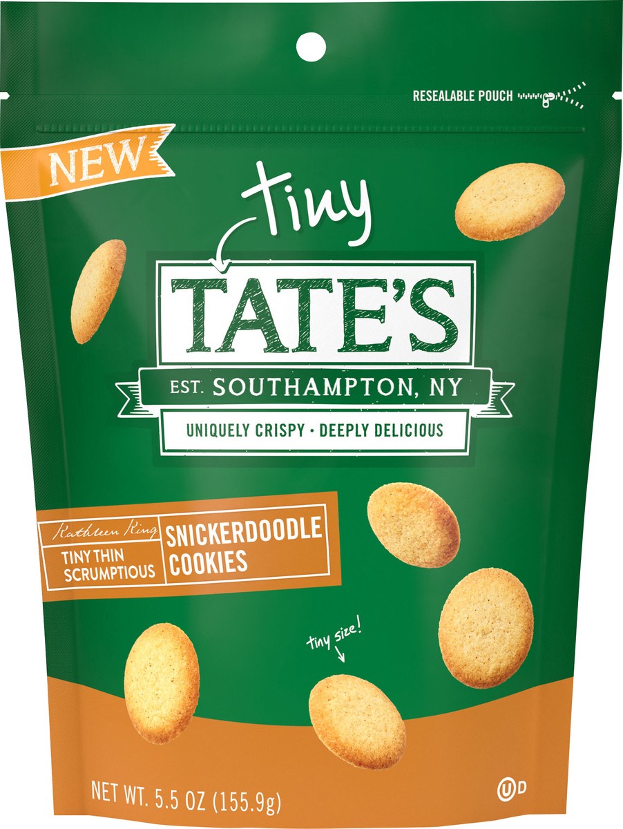 slide 5 of 13, Tate's Bake Shop Tiny Snickerdoodle Cookies, 5.5 oz, 5.5 oz