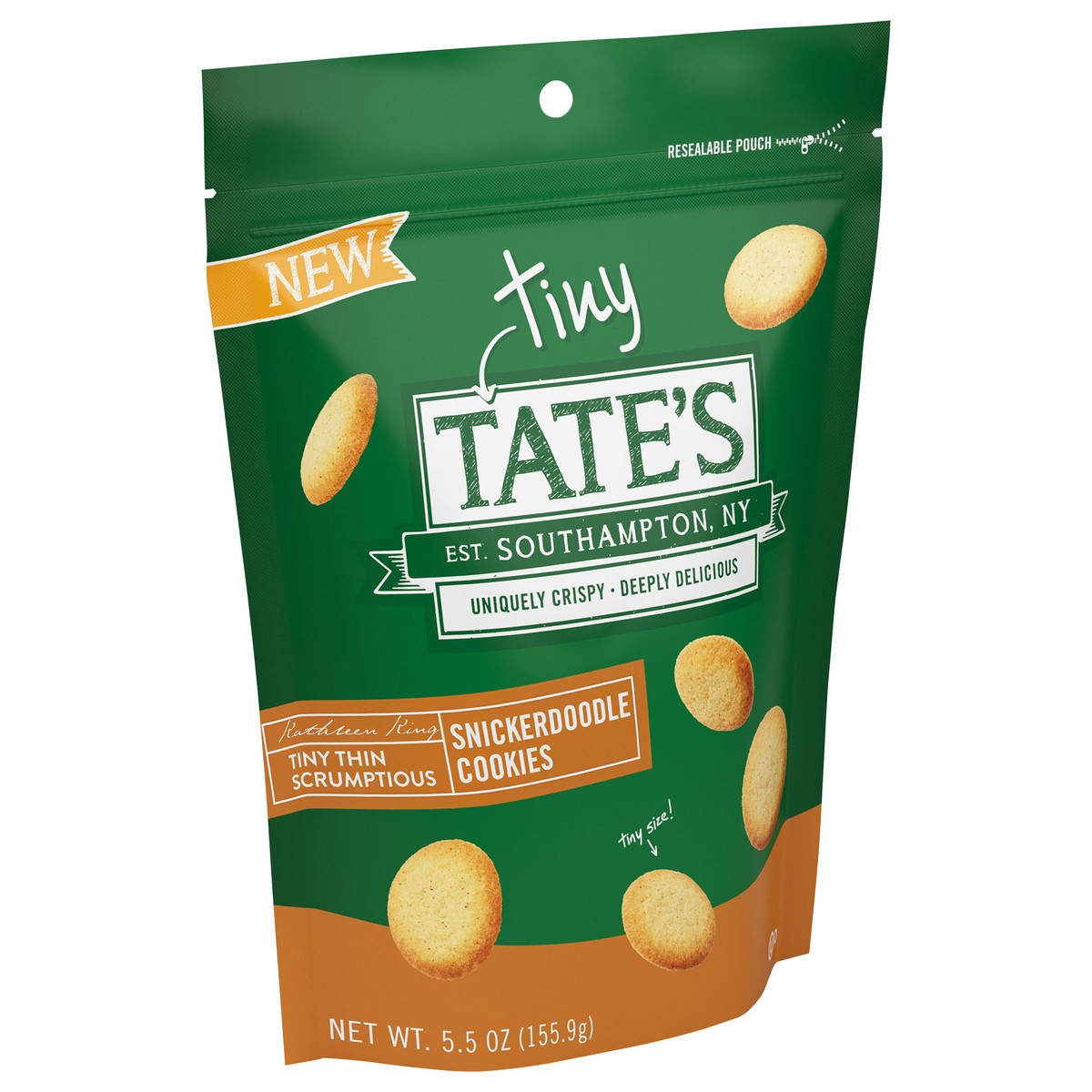 slide 11 of 13, Tate's Bake Shop Tiny Snickerdoodle Cookies, 5.5 oz, 5.5 oz