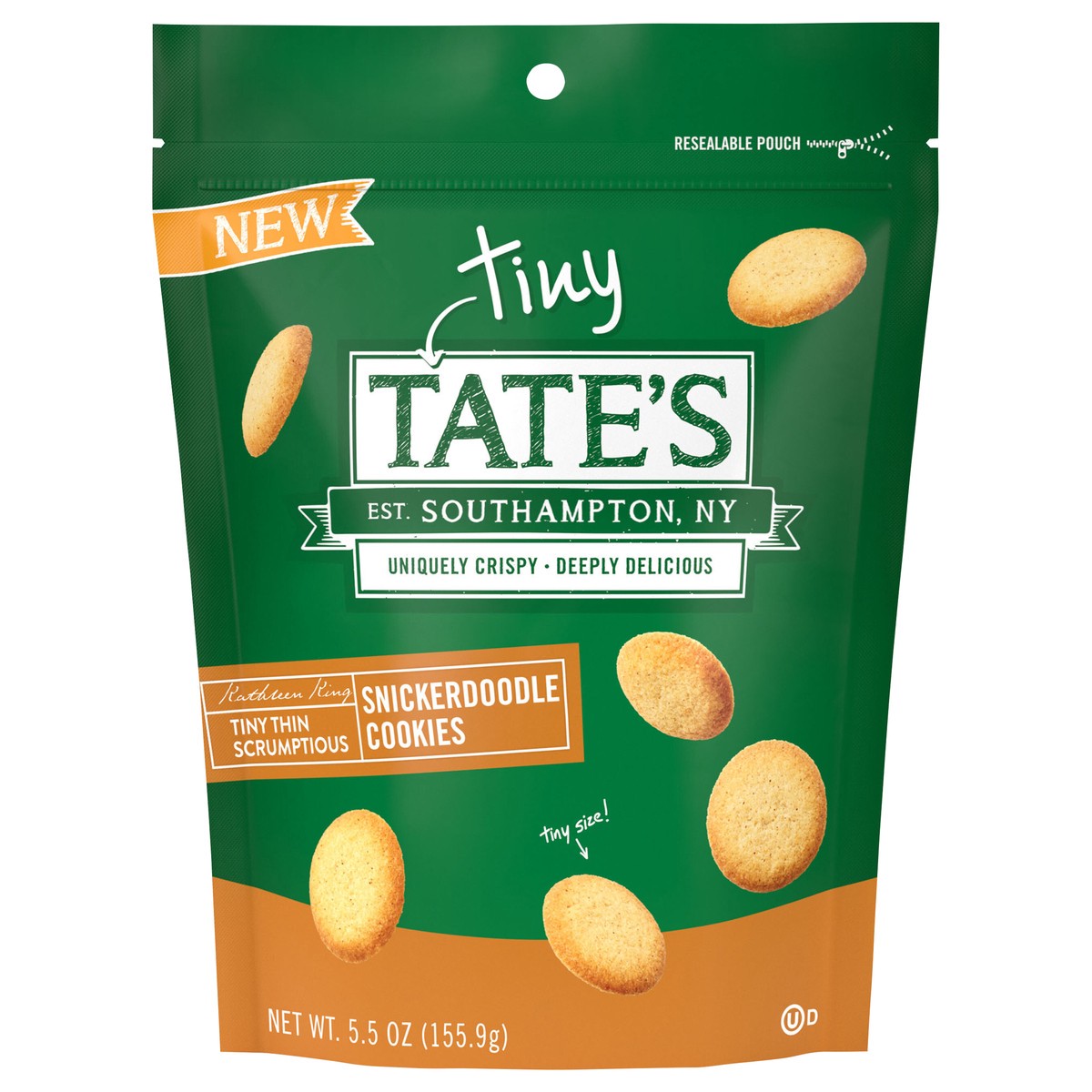 slide 7 of 13, Tate's Bake Shop Tiny Snickerdoodle Cookies, 5.5 oz, 5.5 oz