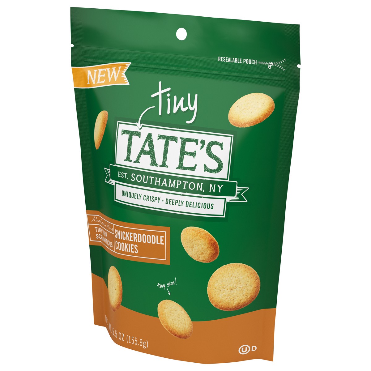 slide 6 of 13, Tate's Bake Shop Tiny Snickerdoodle Cookies, 5.5 oz, 5.5 oz
