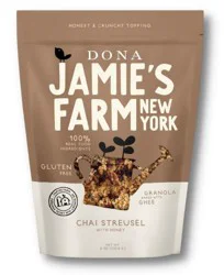 Jamie's Farm Chai Streusel With Honey Granola