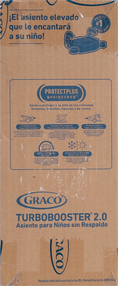 slide 5 of 12, Graco Turbobooster 2.0 Backless Booster Seat 1 ea, 1 ct