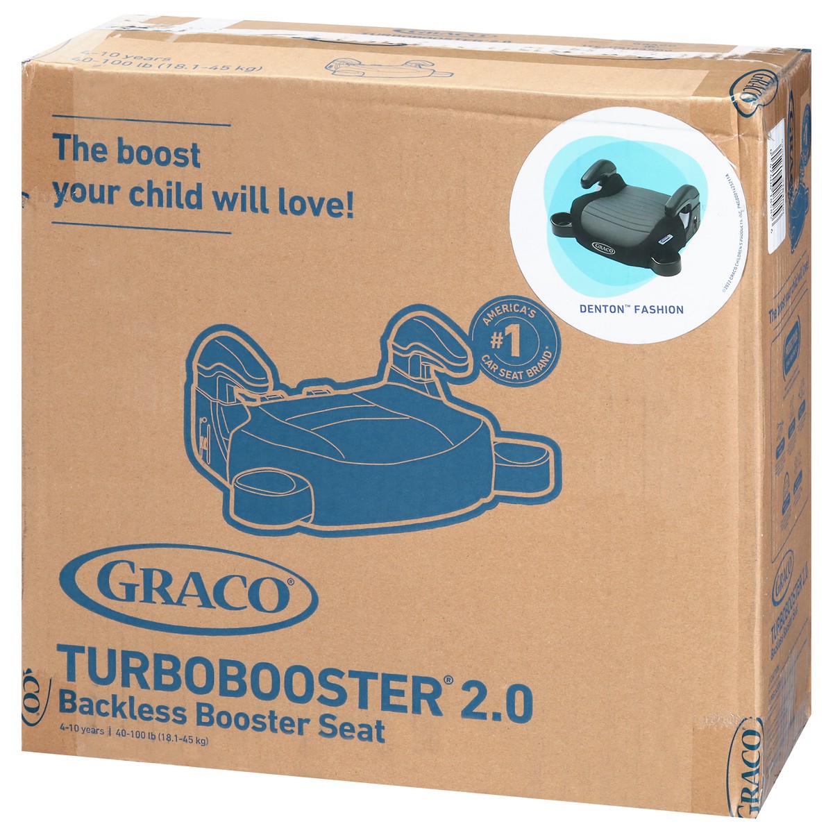 slide 6 of 12, Graco Turbobooster 2.0 Backless Booster Seat 1 ea, 1 ct
