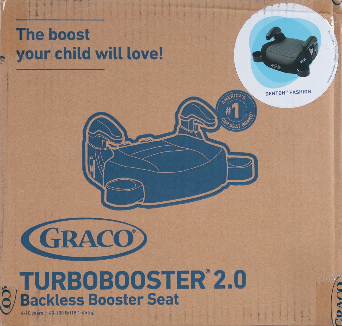 slide 11 of 12, Graco Turbobooster 2.0 Backless Booster Seat 1 ea, 1 ct