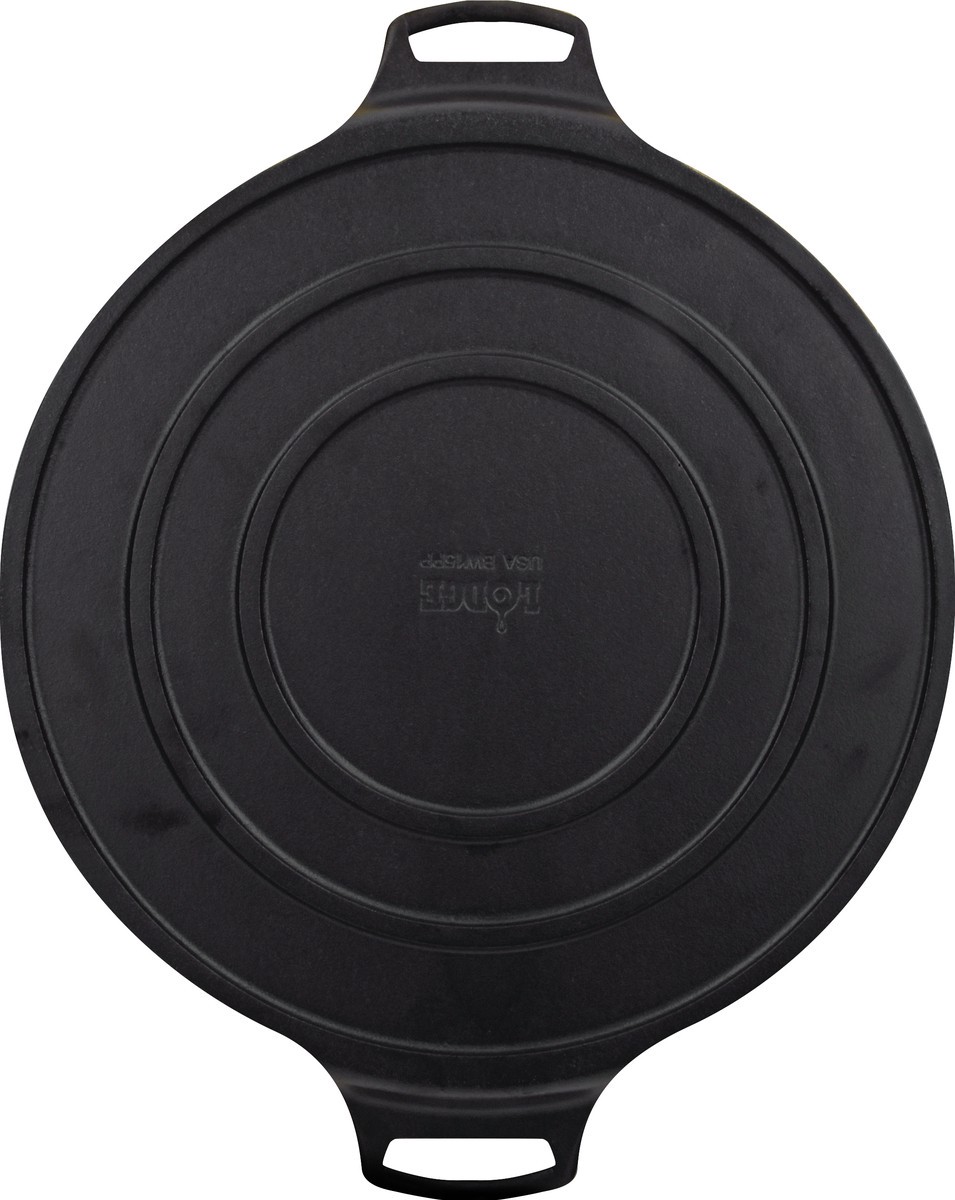 slide 9 of 9, Lodge 15 Inch Cast Iron Pizza Pan 1 ea, 1 ct