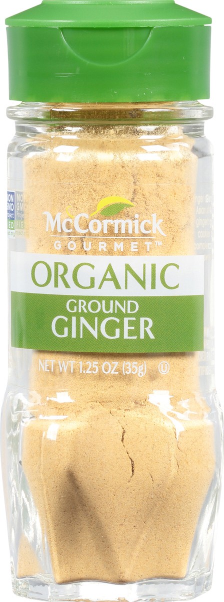 slide 7 of 8, McCormick Gourmet Organic Ground Ginger, 1.25 oz, 1.25 oz