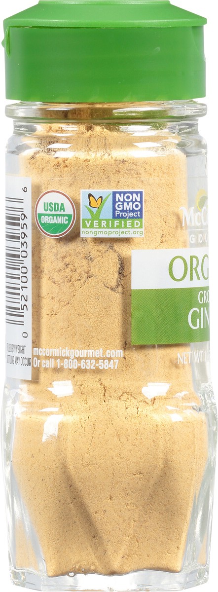 slide 5 of 8, McCormick Gourmet Organic Ground Ginger, 1.25 oz, 1.25 oz