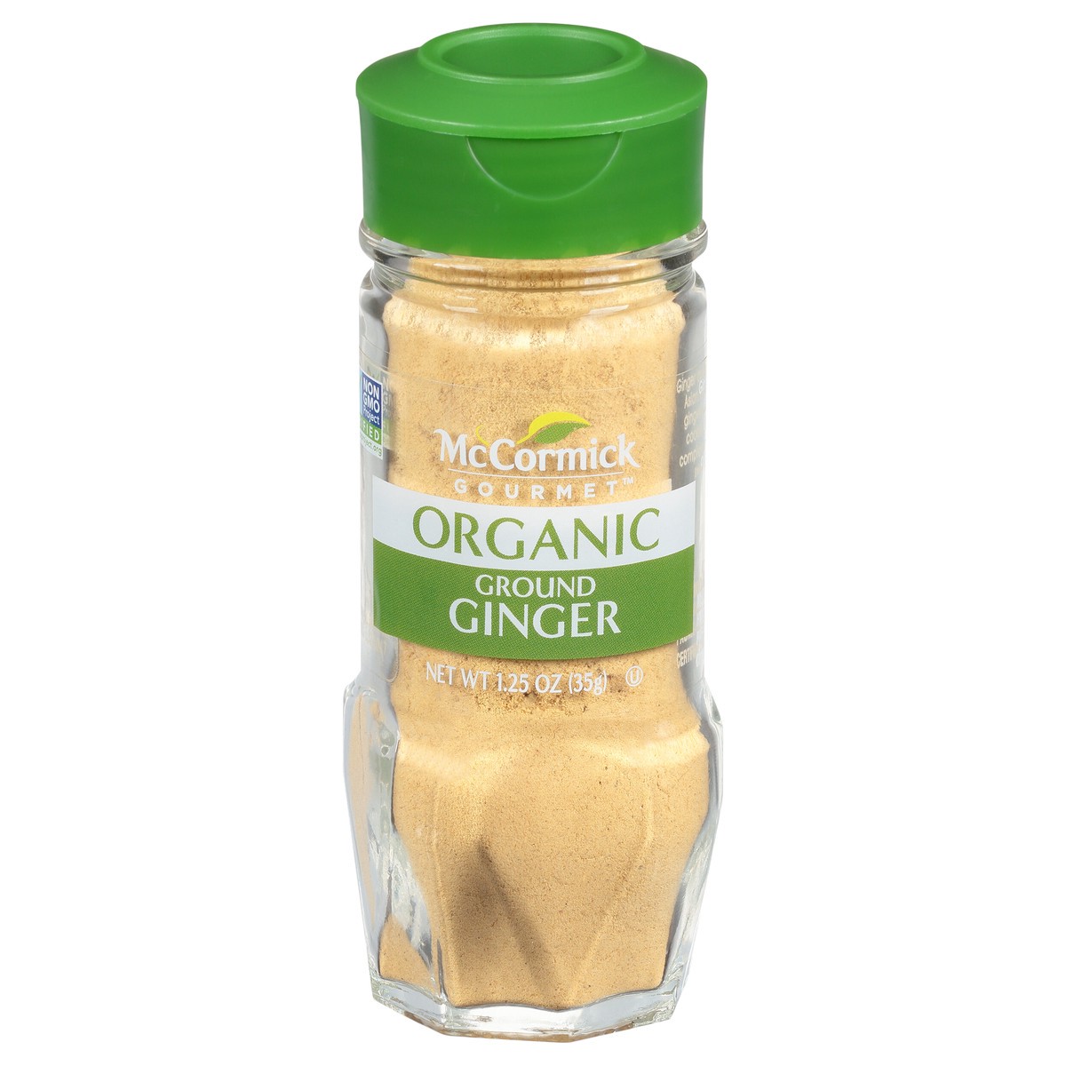 slide 1 of 8, McCormick Gourmet Organic Ground Ginger, 1.25 oz, 1.25 oz