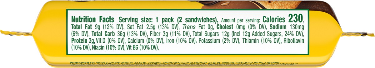 slide 6 of 11, belVita Breakfast Sandwich Dark Chocolate Creme Breakfast Biscuits, 1 Pack (2 Sandwiches Per Pack), 0.11 lb