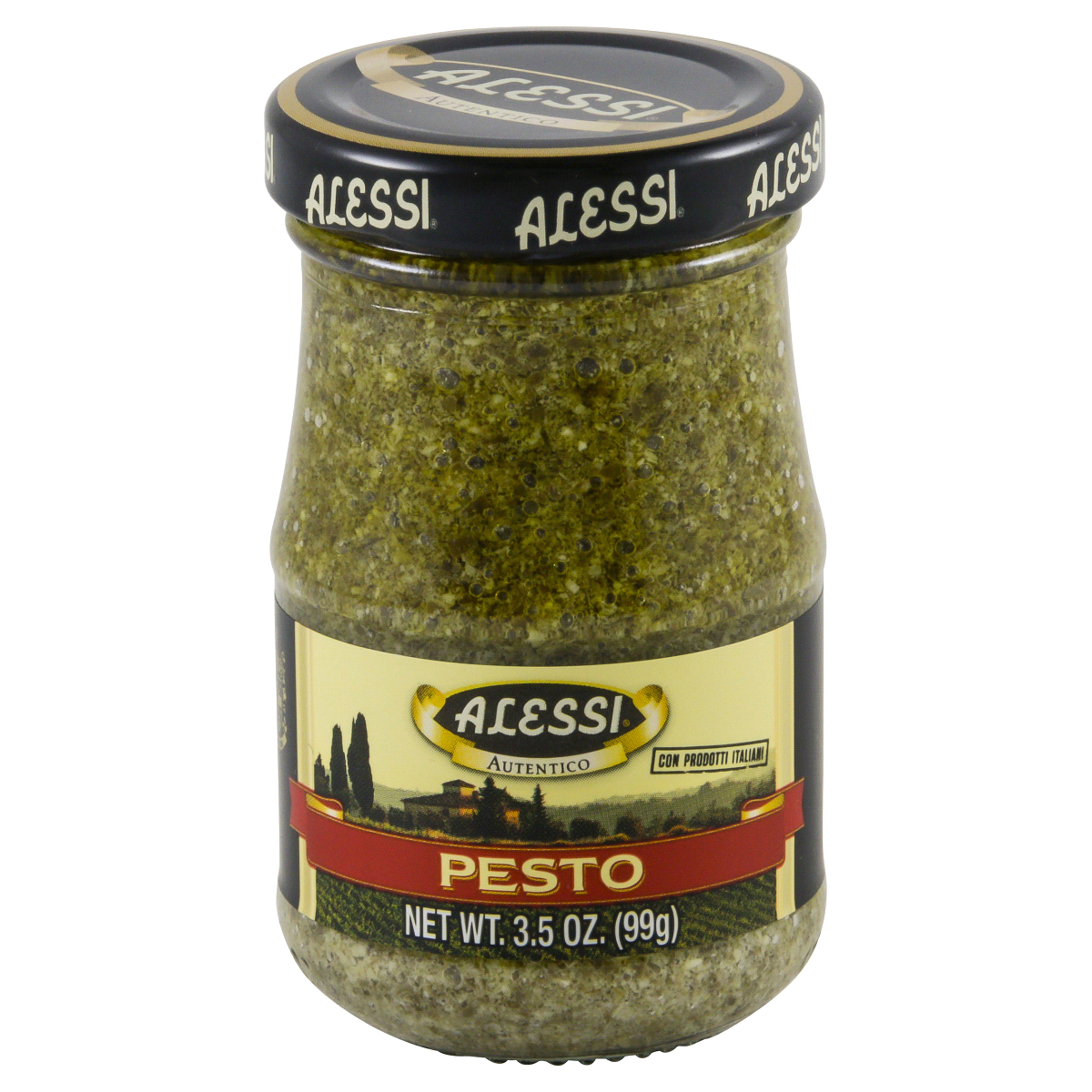 slide 1 of 1, Alessi Pesto Sauce, 3.5 oz