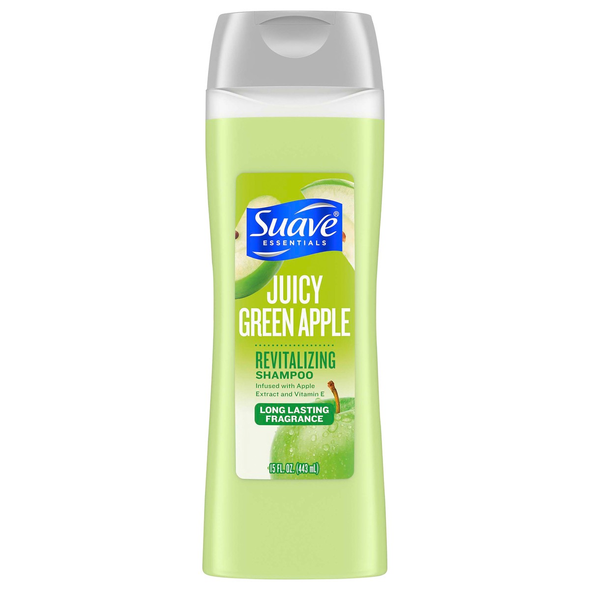 slide 1 of 7, Suave Essentials Shampoo Juicy Green Apple, 15 oz, 15 oz