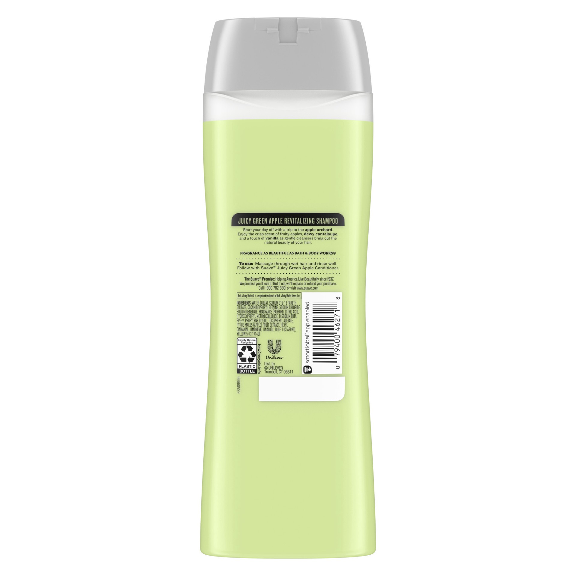 slide 5 of 7, Suave Essentials Shampoo Juicy Green Apple, 15 oz, 15 oz