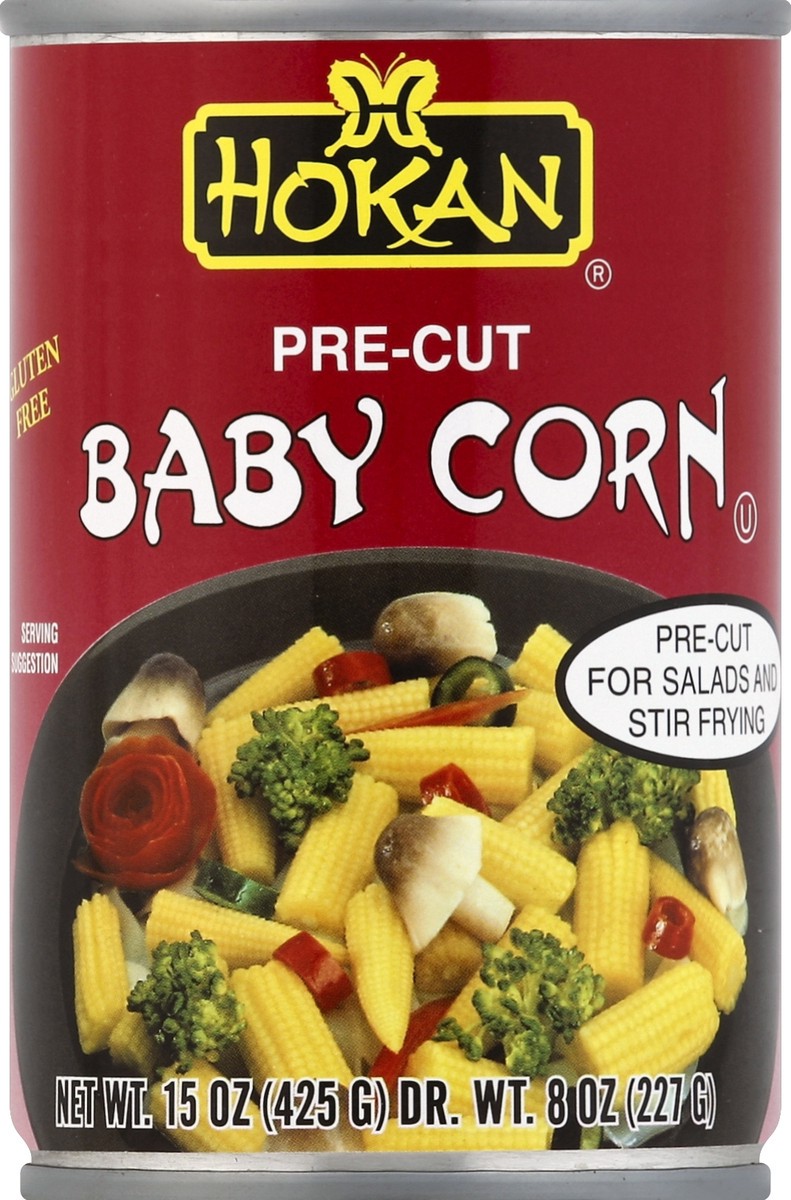 slide 2 of 2, Hokan Baby Corn 15 oz, 15 oz