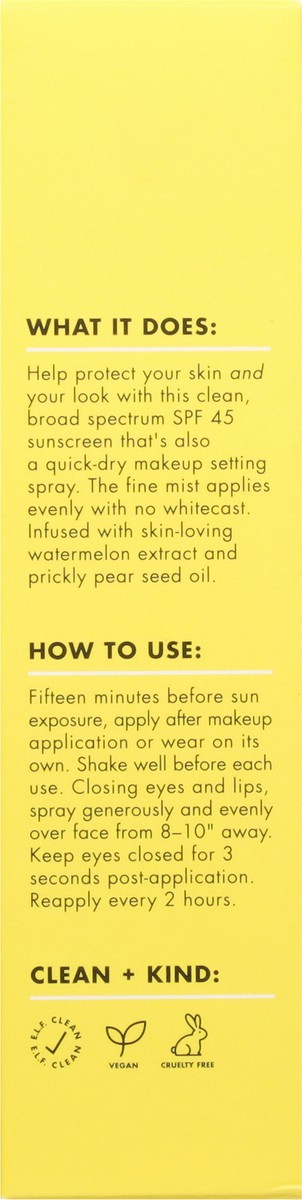 slide 2 of 13, e.l.f. Skin Broad Spectrum SPF 45 Sunscreen 2 fl oz, 2 fl oz