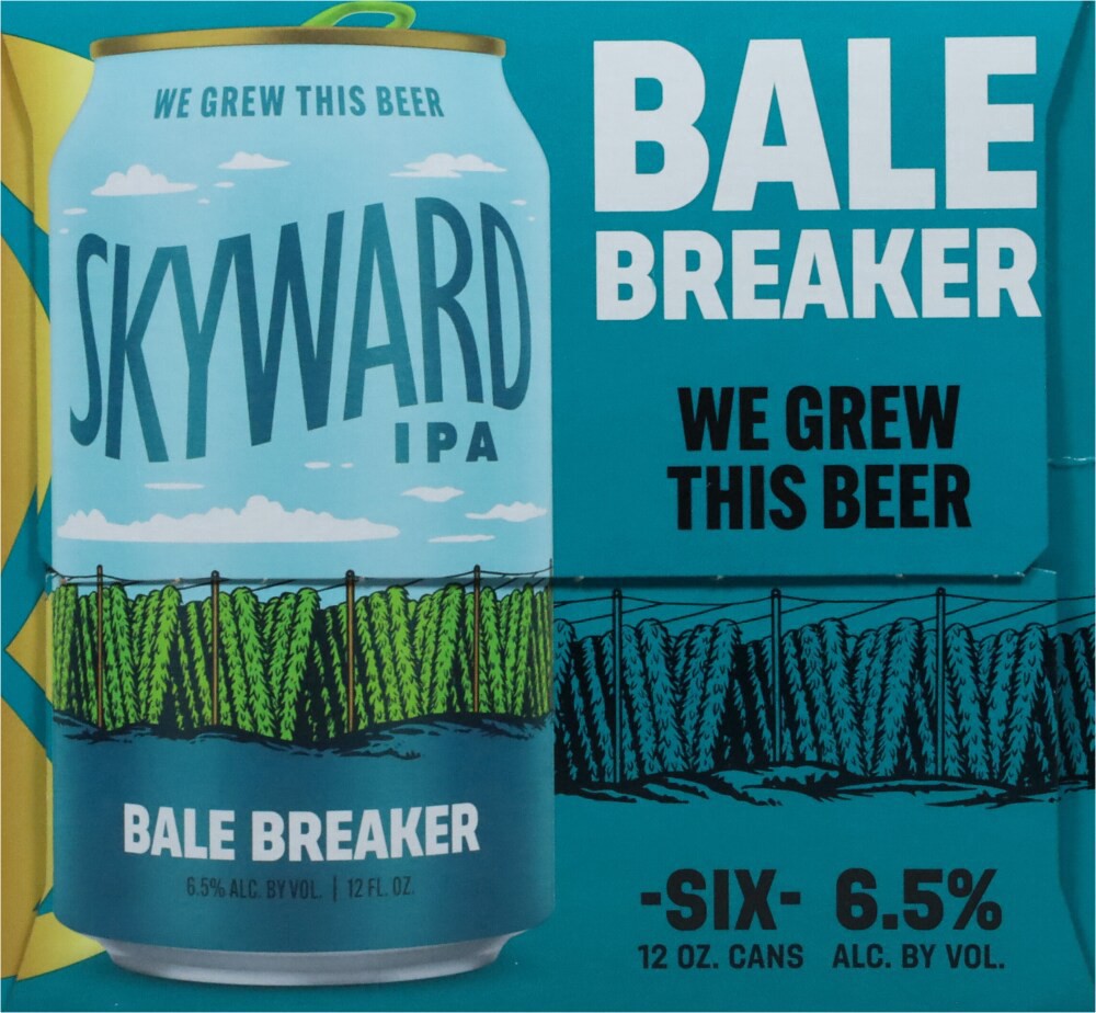 slide 2 of 5, Bale Breaker IPA Skyward Beer 6 - 12 oz Cans, 6 ct