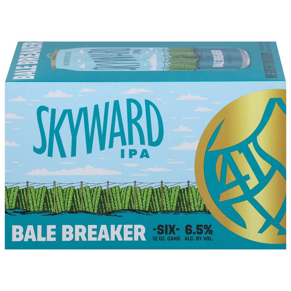 slide 1 of 5, Bale Breaker IPA Skyward Beer 6 - 12 oz Cans, 6 ct
