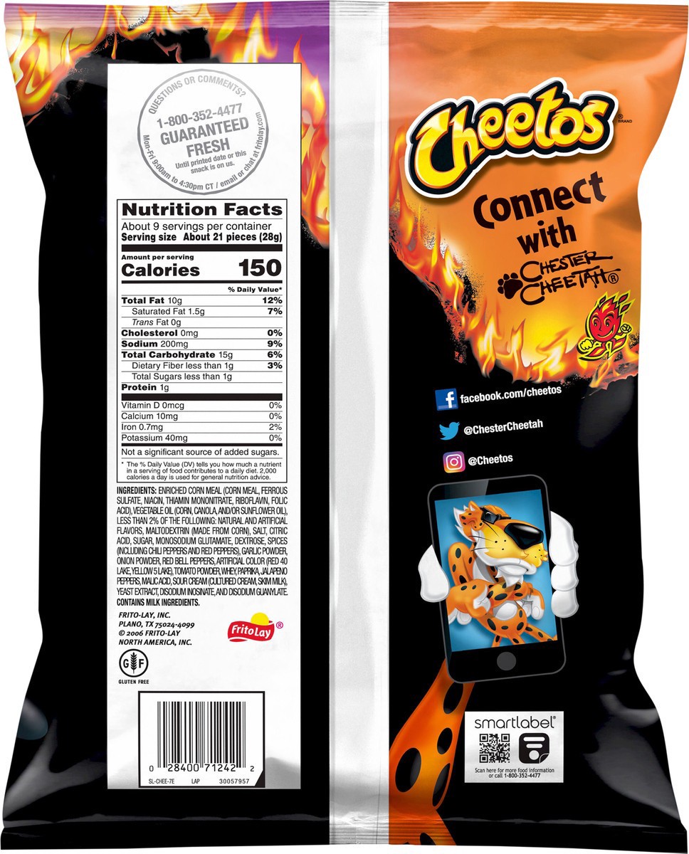 slide 3 of 4, Cheetos Cheese Flavored Snacks, Tangy Chili Fusion, 8.5 oz