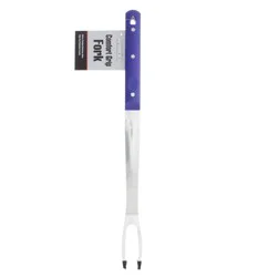Mr. Bar-B-Q Comfort Grip Fork, Blue