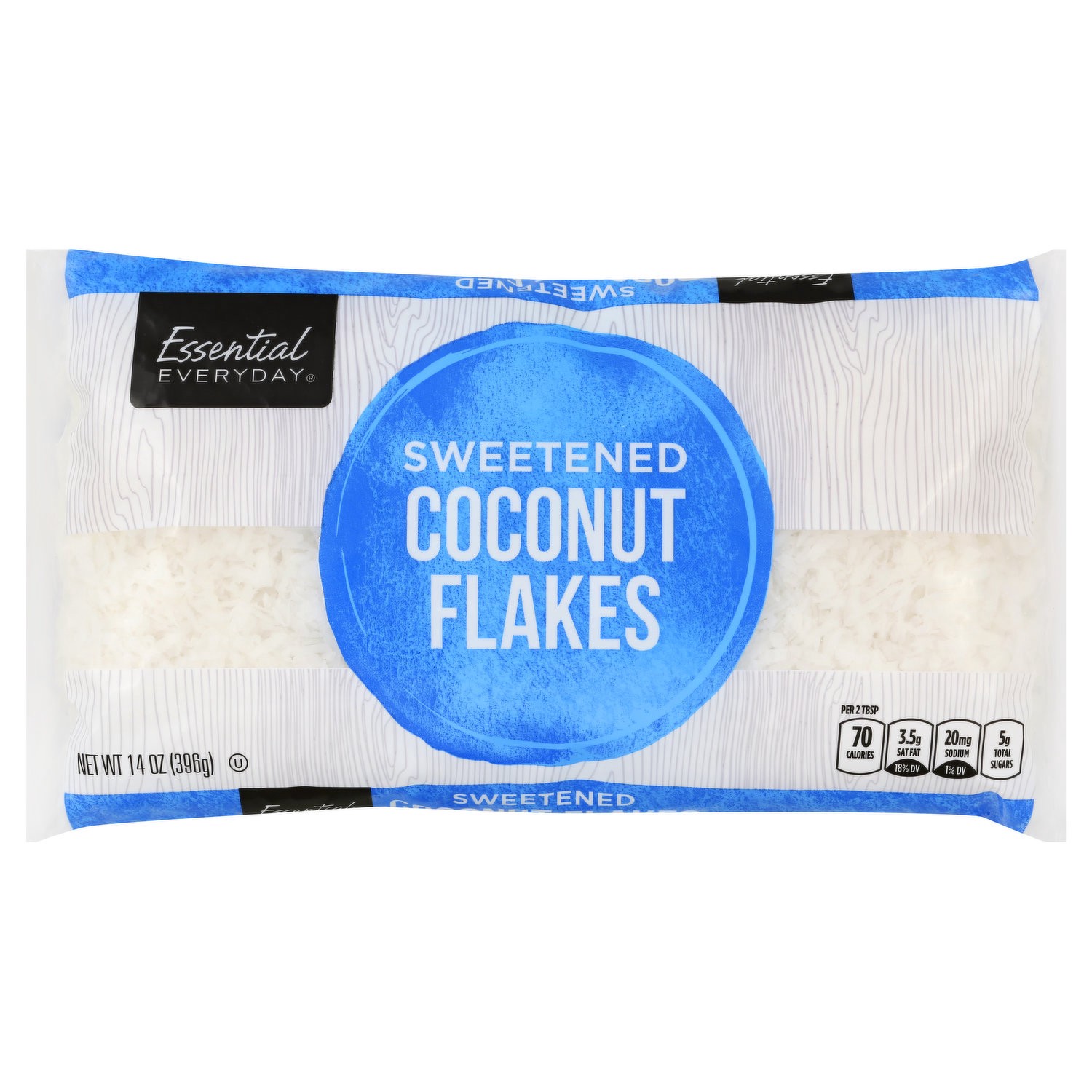 slide 1 of 1, Essential Everyday Coconut Flake, 14 oz