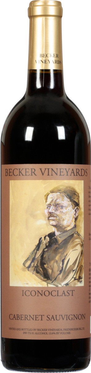 slide 12 of 12, Becker Vineyards Iconoclast Cabernet Sauvignon 750 ml, 750 ml