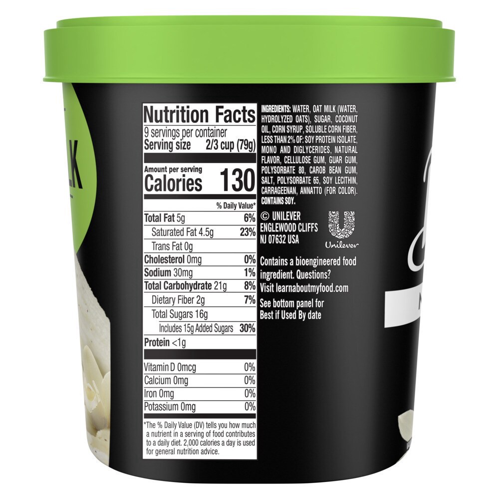 slide 2 of 2, Breyers Vainilla Non-Dairy, 1.5 qt