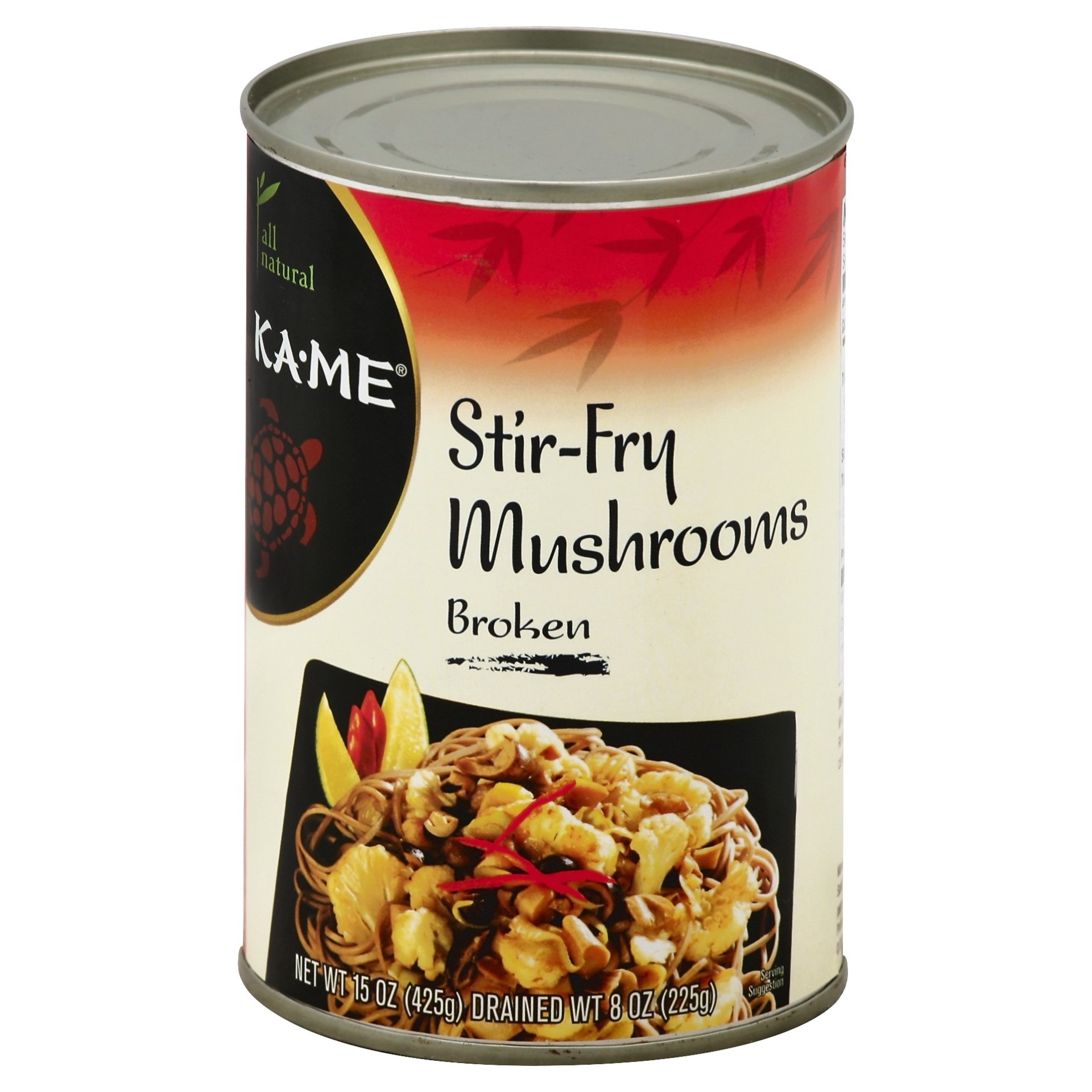 slide 1 of 1, Ka-Me Stir-Fry Broken Mushrooms, 15 oz