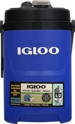 Igloo Cooler, Majestic Blue, 0.5 Gallon 1 Ea