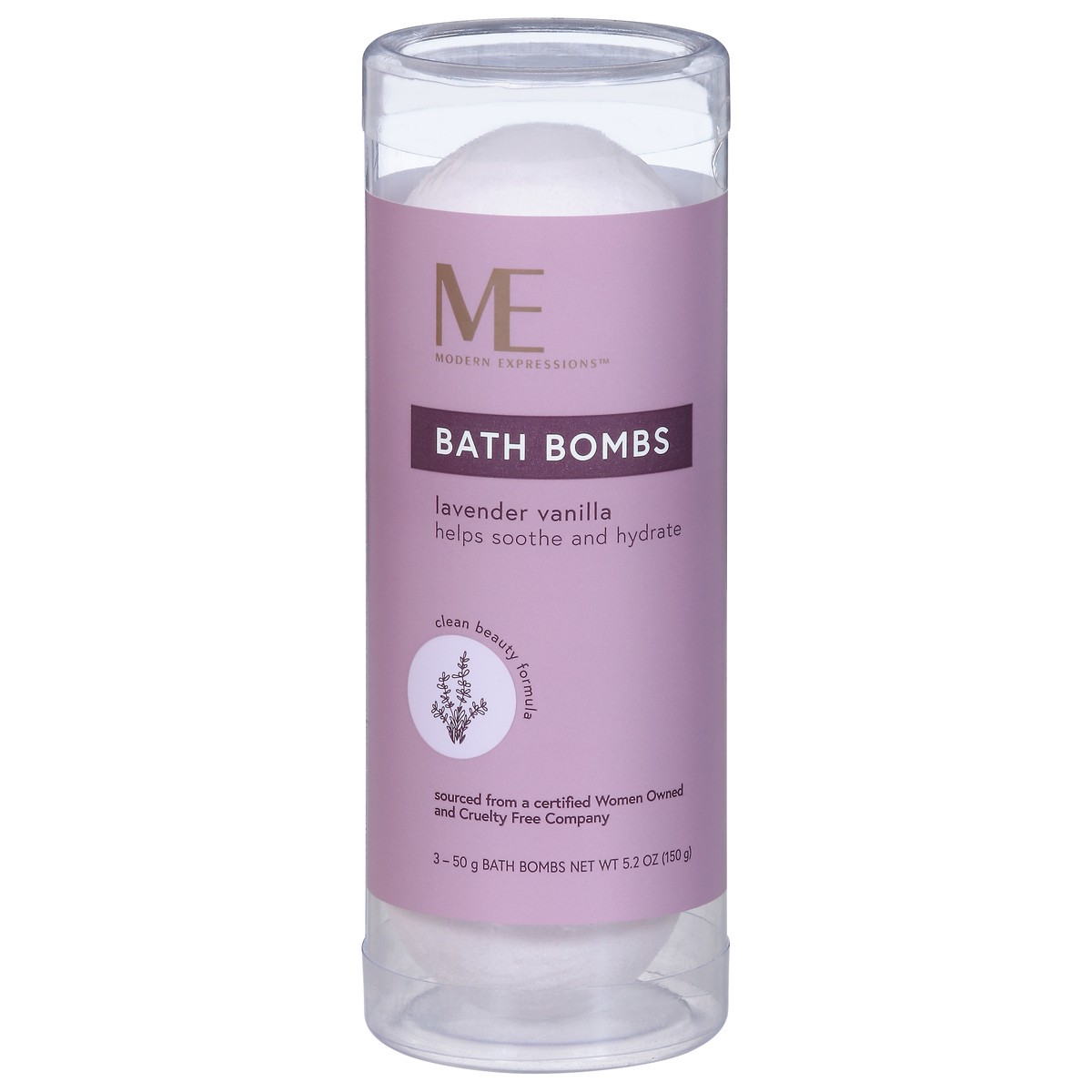 slide 1 of 9, Modern Expressions Lavender Vanilla Bath Bombs 3 ea, 3 ct