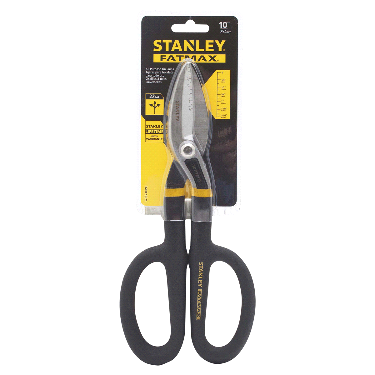 slide 1 of 5, Stanley 10" Fatmax All Purpose Snips, 10 in