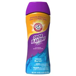 ARM & HAMMER Odor Blasters In-Wash Scent Booster, Laundry Scent Booster, Fresh Burst Scent, 18 Oz