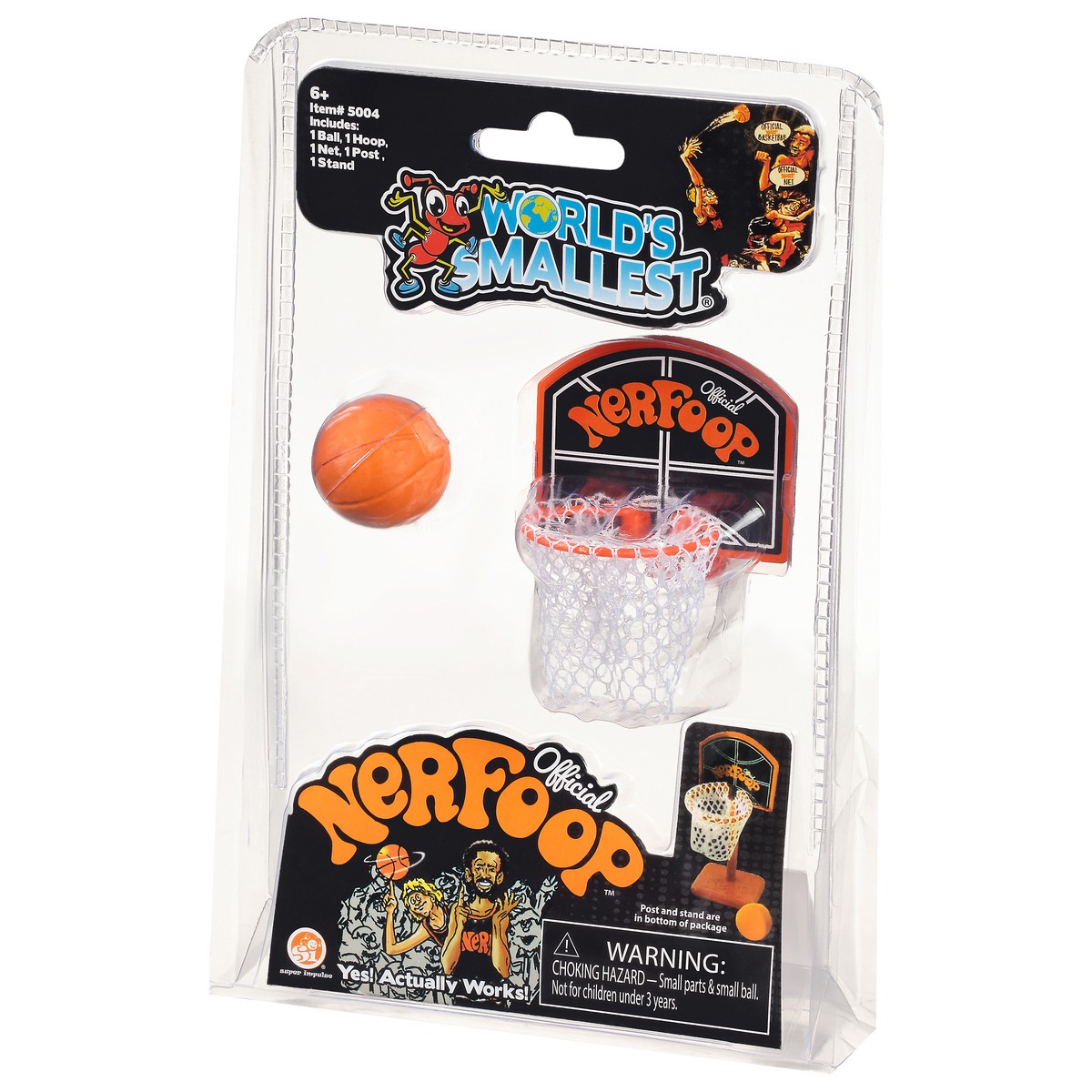 slide 7 of 8, World's Smallest Nerfoop Official 1 ea Blister Pack, 1 ct