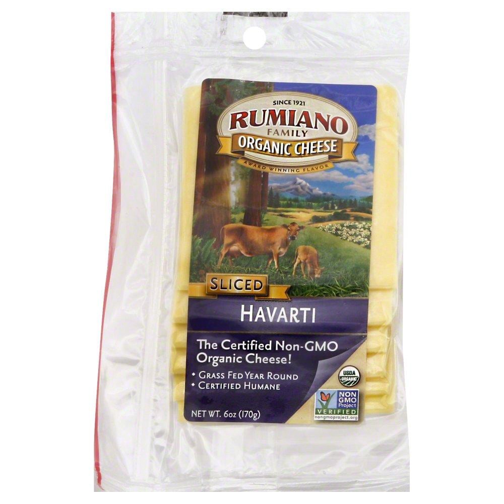 slide 1 of 1, Rumiano Rumiano Organic Sliced Havarti, 6 oz