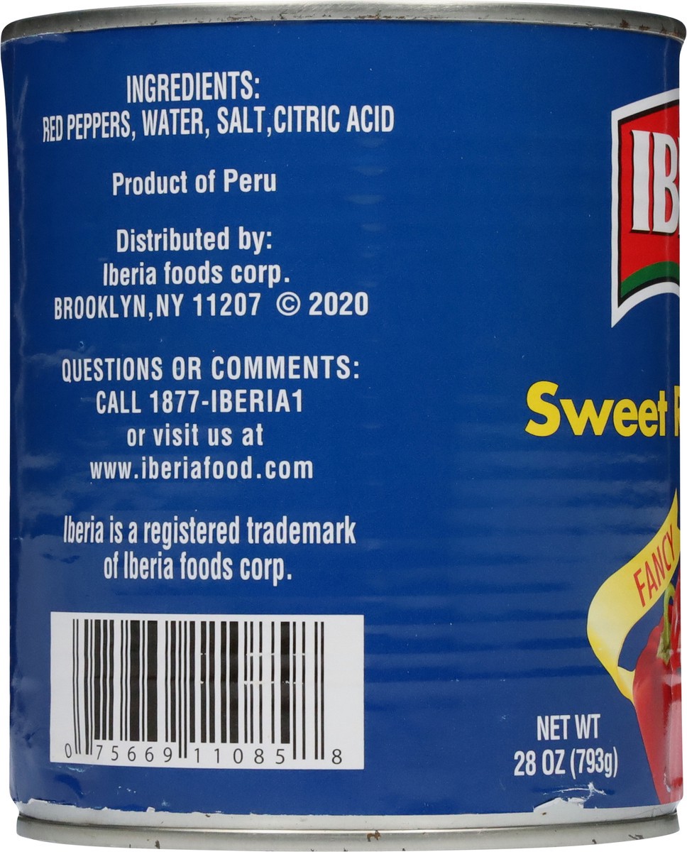 slide 4 of 13, Iberia Fancy Sweet Red Pimientos 28 oz, 28 oz