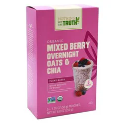 Nothing But The Truth Organic Overnight Oats and Chia