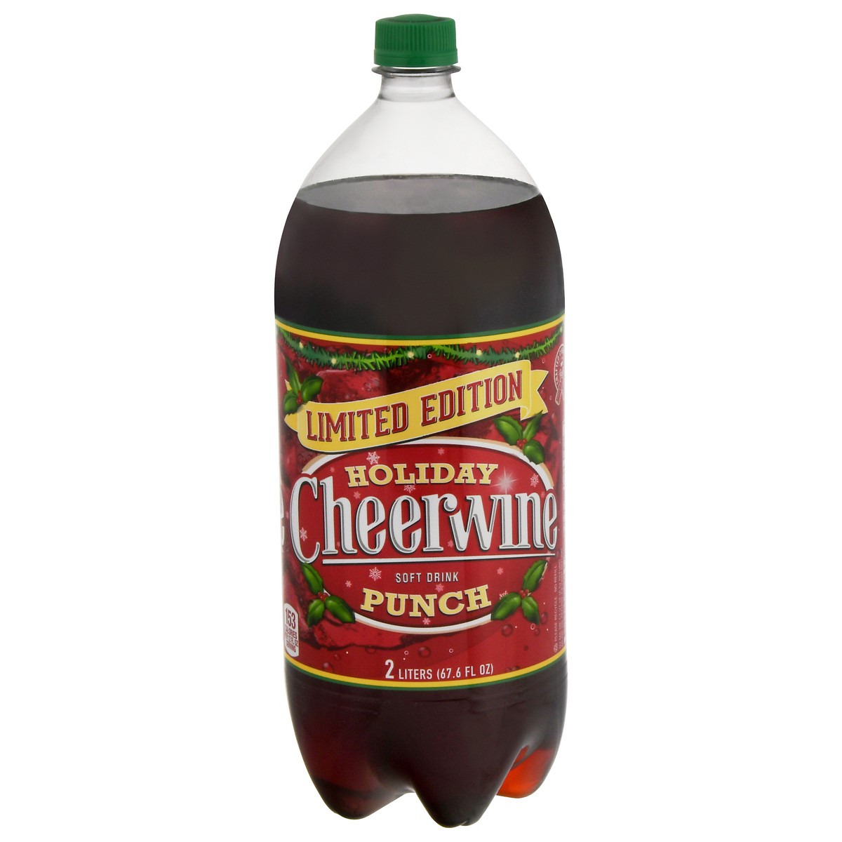 slide 1 of 11, Cheerwine Holiday Punch Soft Drink - 2 liter, 2 liter