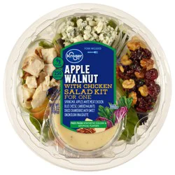 Kroger Apple Walnut With Chicken Salad Kit For One