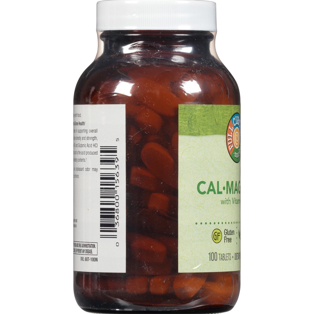 slide 3 of 8, Full Circle Cal Mag Zinc, 100 ct