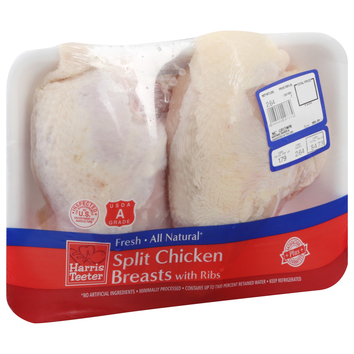 slide 7 of 14, Chicken Breast Boneless Skinless Butterfied, per lb