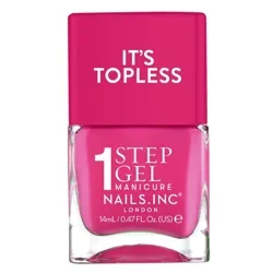 Nails Inc Its Topless 1 Step Gel Nail Polish - Olivia