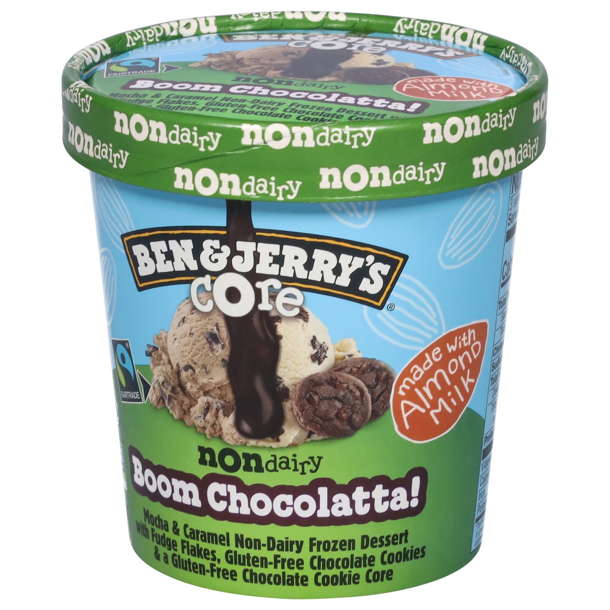 slide 3 of 13, Ben & Jerry's Non Dairy Boom Chocolatta Frozen Dessert 1 pt, 11.4 oz