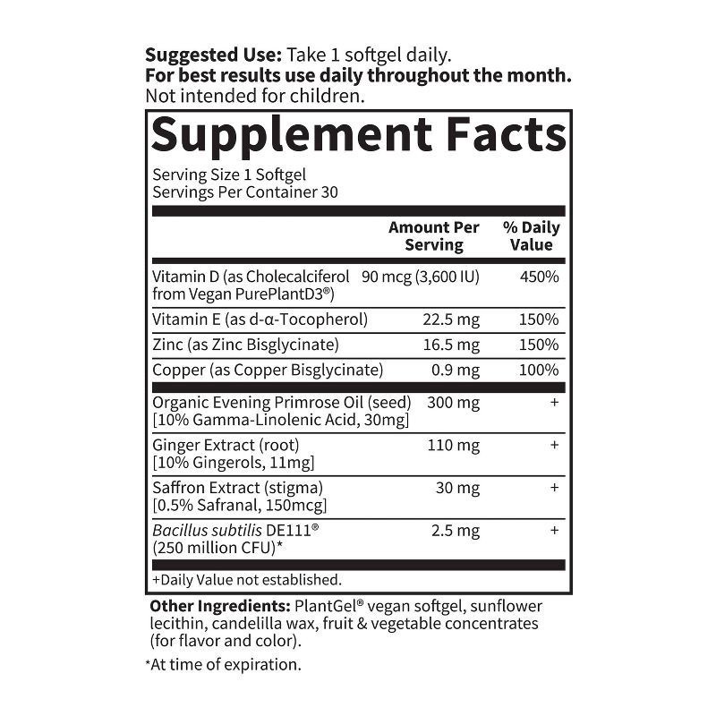 slide 6 of 8, Garden of Life Dr. Formulated Women's Monthly Balance PMS Support Softgel - 30ct, 30 ct