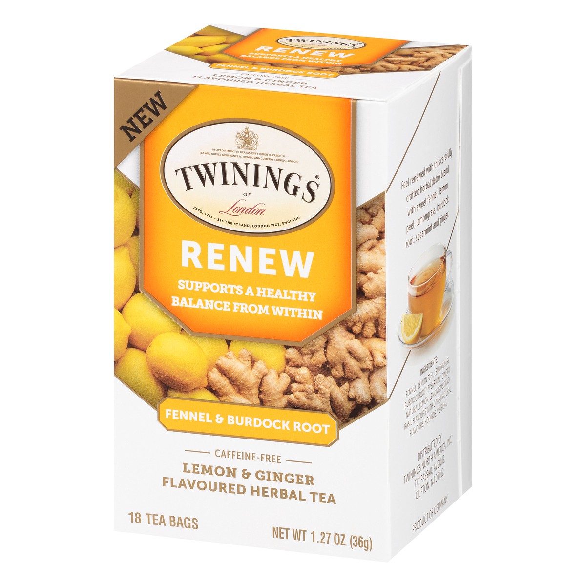 slide 3 of 9, Twinings of London Renew Fennel & Burdock Root Tea Bags - 1.27 oz, 1.27 oz