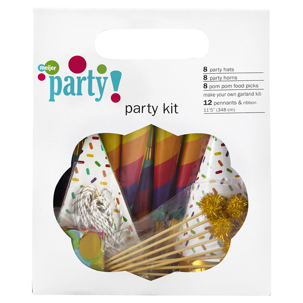 slide 1 of 1, Meijer Party Pack Kit, 36 ct