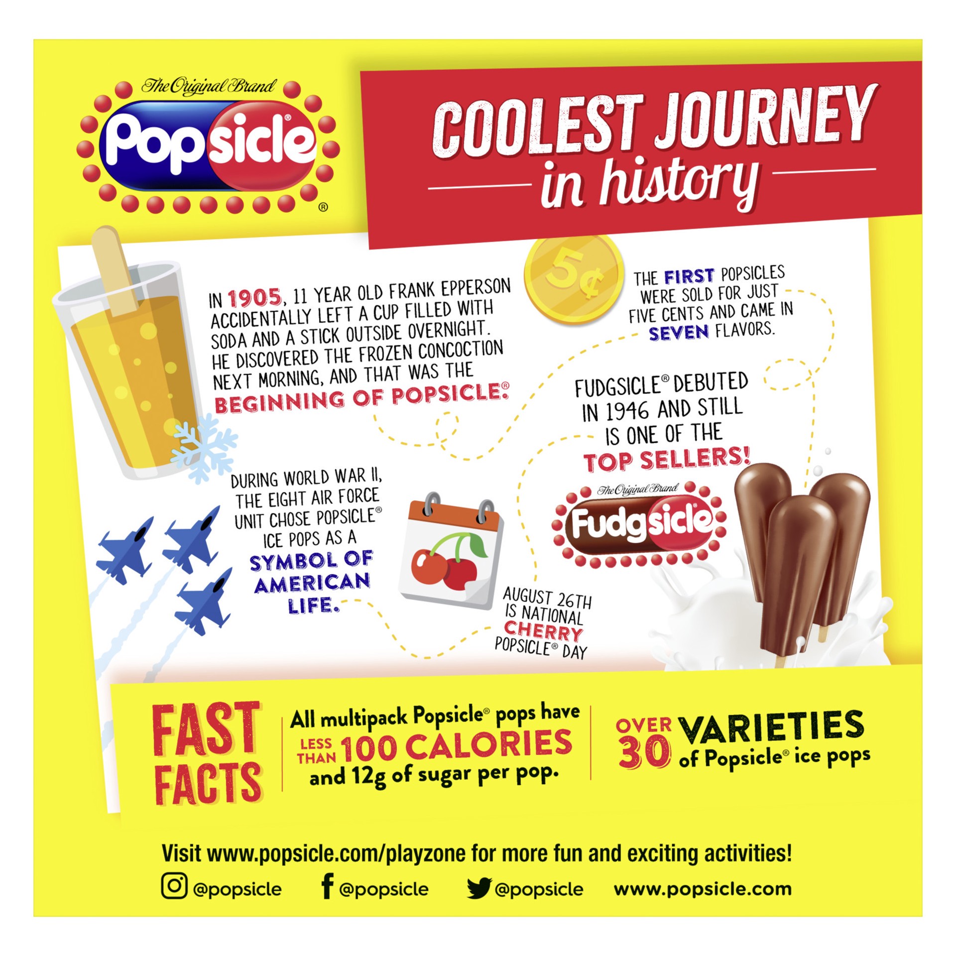 slide 2 of 3, Popsicle Ice Pops Sugar Free Popsicle Orange Cherry Grape, 12 ct, 19.8 fl oz