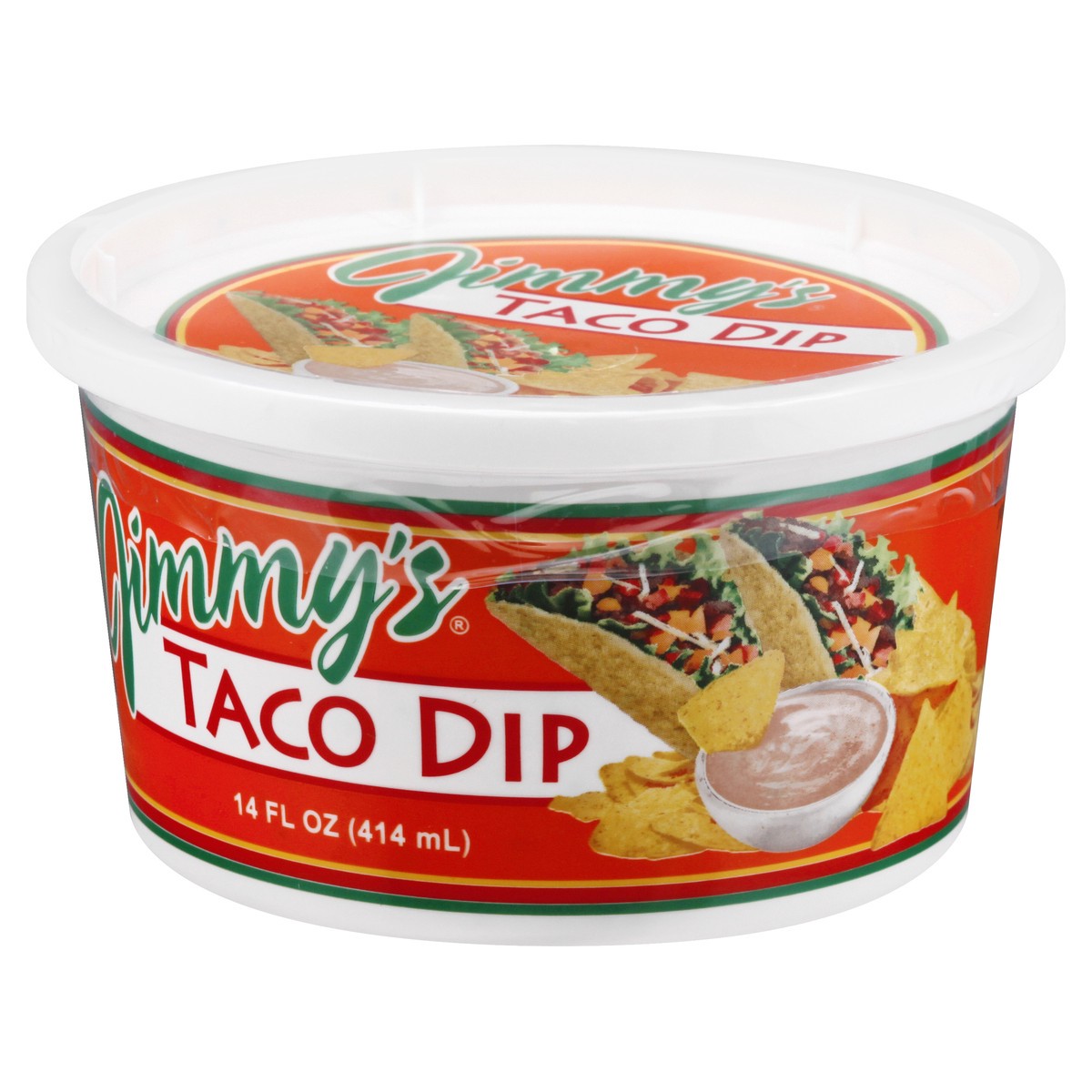 slide 4 of 13, Jimmys Taco Dip 14 oz, 14 oz