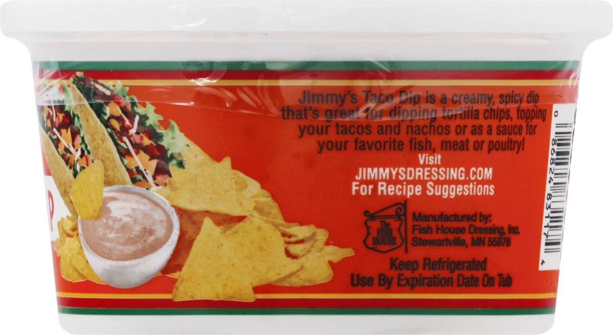 slide 11 of 13, Jimmys Taco Dip 14 oz, 14 oz